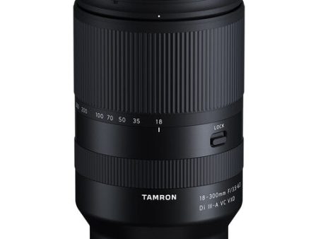 Tamron 18-300mm f 3.5-6.3 Di III-A VC VXD Lens F Sony, Ø67 Discount