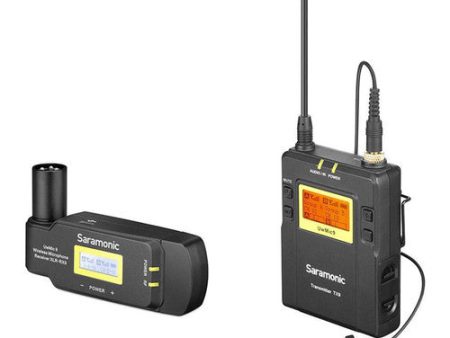 Saramonic UWMIC9 Tx9+Rx+XLR9 Wireless Lavalier Mic System With Plug-On Receiver For Sale