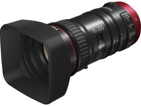 Canon CN-E 70-200mm T4.4 Compact-Servo Cine Zoom Lens (EF Mount) on Sale