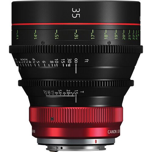 Canon CN-R 35mm T1.5 L F Cinema Prime Lens (RF Mount) Online Sale