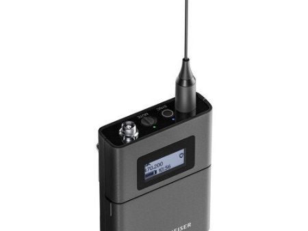 Sennheiser EWDXSK 3-PIN Digital Wireless Bodypack Transmitter with 3-Pin LEMO Connector (Q1-9: 470 to 550 MHz) Fashion