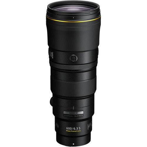 Nikon Z 600mm f 6.3 VR S Lens, Ø95 Supply