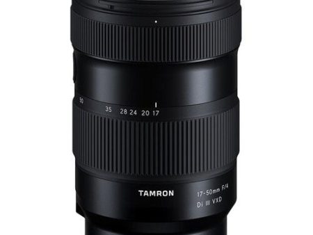 Tamron 17-50mm f 4 Di III VXD F Sony, Ø67 Discount