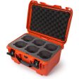 Nanuk 918 Hard Case with Foam Insert for Six Lenses (Orange, 20.L) For Discount