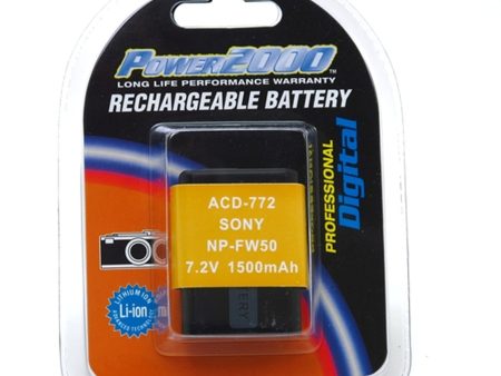 Vidpro ACD772 Replacement (NPFW50) Li-Ion Battery F A7II, A7RII, ZV1, ZV10 Fashion