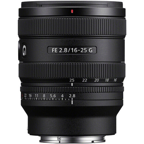 Sony SEL1625G FE 16-25mm f 2.8 G Lens, Ø67 Discount