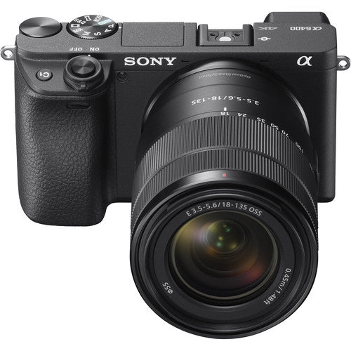 Sony A6400M, E 18-135mm F 3.5-5.6 OSS Lens, Black Fashion