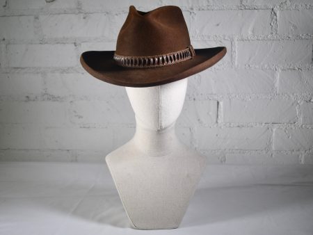 Brown cowboy staple SAMPLE SALE Online Hot Sale