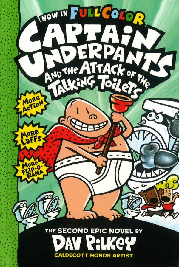 Captain Underpants and the Attack of the Talking Toilets Colour Edition Cheap