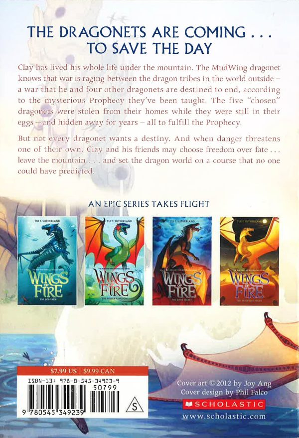 The Dragonet Prophecy (Wings of Fire #1) on Sale